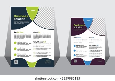 Modern flyer Design Template, Creative flyer Template