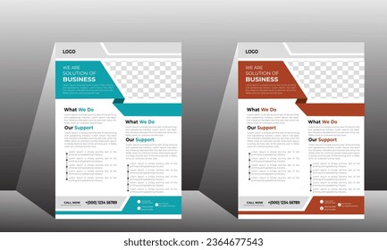 modern flyer design template with image folder.
