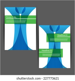 Modern flyer design,Vector eps10.