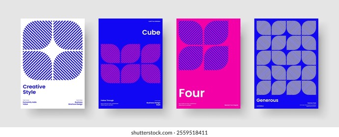 Modern Flyer Layout. Abstract Book Cover Template. Isolated Brochure Design. Banner. Report. Business Presentation. Poster. Background. Catalog. Notebook. Brand Identity. Pamphlet. Magazine
