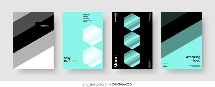 Modern Flyer Layout. Geometric Background Template. Isolated Business Presentation Design. Report. Book Cover. Brochure. Banner. Poster. Notebook. Pamphlet. Catalog. Leaflet. Newsletter