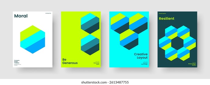 Modern Flyer Layout. Geometric Background Template. Isolated Report Design. Brochure. Business Presentation. Book Cover. Poster. Banner. Handbill. Magazine. Notebook. Advertising. Leaflet