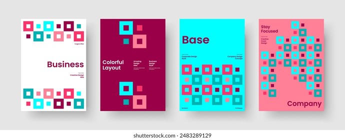 Modernes Flyer-Layout. In: Geometric Book Cover Design. Kreative Hintergrund-Vorlage. Banner. Bericht. Poster. Geschäftspräsentation. Broschüre. Newsletter. Merkblatt. Broschüre. In: Magazine. Werbung
