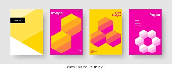 Modern Flyer Layout. Geometric Brochure Template. Abstract Business Presentation Design. Banner. Poster. Background. Report. Book Cover. Notebook. Brand Identity. Pamphlet. Magazine. Newsletter