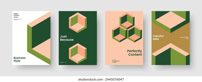 Modern Flyer Layout. Geometric Report Design. Abstract Book Cover Template. Brochure. Business Presentation. Background. Banner. Poster. Leaflet. Newsletter. Advertising. Catalog. Portfolio