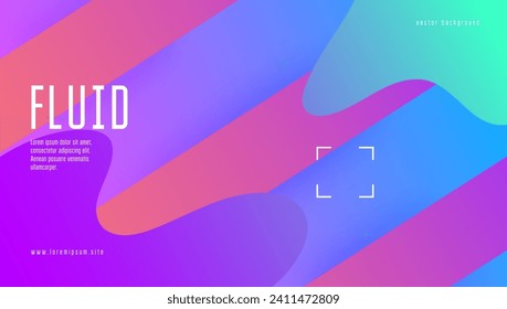 Volante moderno. Papel móvil. Forma de resumen técnico. Fondo Azul Brillante. Página de inicio de color. Fondo de escritorio de tecnología. Diseño arcoiris. Diario digital. Volante Violet Moderno