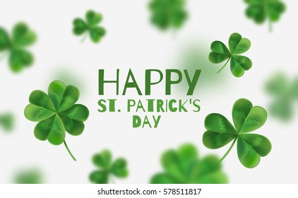 Happy St. Patrick's Day Background Concept 1953525 Vector Art at