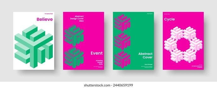 Moderne Flyer-Vorlage. Kreatives Bannerdesign. Isoliertes Hintergrundlayout. Bericht. Broschüre. Geschäftspräsentation. Poster. Buchumschlag. Broschüre. Markenidentität. Newsletter. In: Magazine. Merkblatt