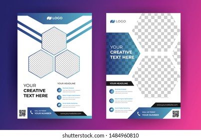 Modern flyer template design can be used by agencies, businesses or by an individual. Use these amazing flyers and start promoting your brand
