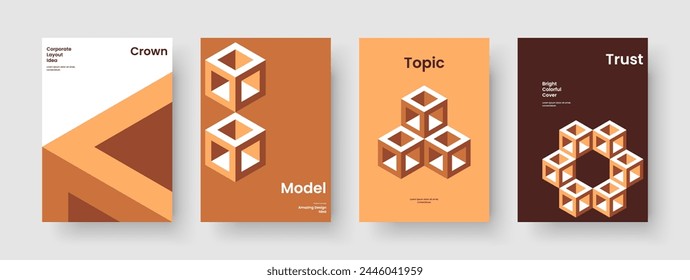 Modern Flyer Template. Geometric Book Cover Design. Abstract Background Layout. Brochure. Banner. Report. Business Presentation. Poster. Portfolio. Newsletter. Advertising. Pamphlet. Handbill