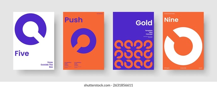 Modern Flyer Template. Geometric Book Cover Layout. Creative Brochure Design. Background. Business Presentation. Banner. Report. Poster. Journal. Handbill. Leaflet. Notebook. Brand Identity