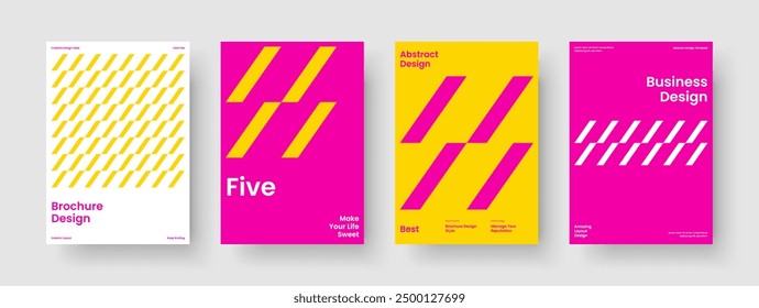 Modern Flyer Template. Geometric Brochure Layout. Abstract Report Design. Poster. Book Cover. Background. Banner. Business Presentation. Handbill. Magazine. Leaflet. Pamphlet. Newsletter. Catalog