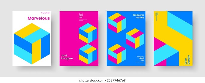 Modern Flyer Template. Geometric Poster Design. Abstract Background Layout. Banner. Report. Book Cover. Business Presentation. Brochure. Notebook. Handbill. Brand Identity. Journal. Leaflet