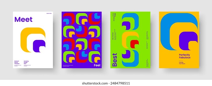 Modern Flyer Template. Isolated Book Cover Design. Geometric Report Layout. Banner. Poster. Business Presentation. Brochure. Background. Advertising. Portfolio. Handbill. Magazine. Leaflet. Journal