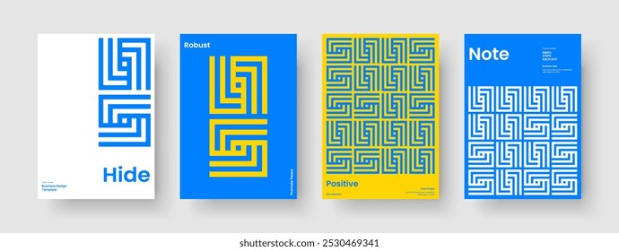 Modelo de Panfleto Moderno. Layout de cartaz isolado. Projeto de Capa de Livro Abstrata. Apresentação de negócios. Faixa. Brochura. Relatório. Histórico. Revista. Panfleto. Folheto informativo. Identidade da marca. Diário