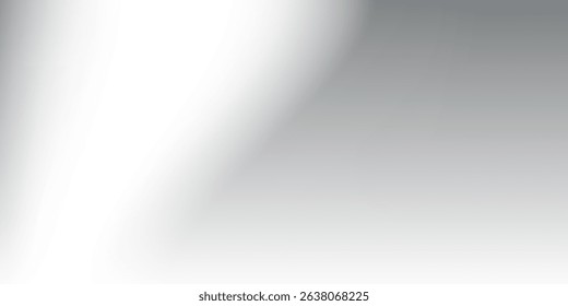 Modern foil background with metal mirror texture. Chrome gradient surface with ligh abstract