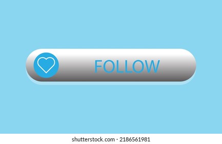 7,507 Follow blue button Images, Stock Photos & Vectors | Shutterstock