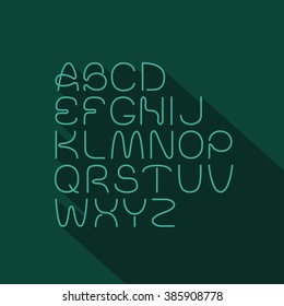 Modern font