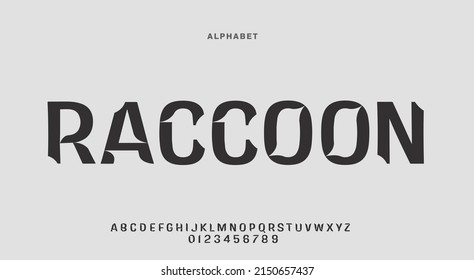 modern font alphabet. stylish fonts style. Typography custom logotype fonts