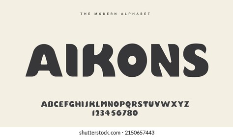 modern font alphabet. stylish fonts style. Typography custom logotype fonts