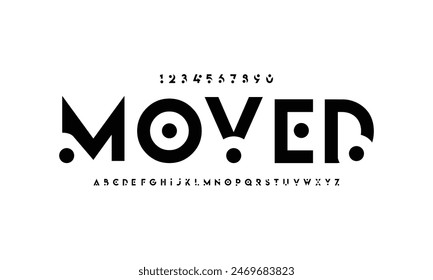 modern font alphabet. stylish fonts style. Typography custom logotype fonts