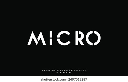 Modern font alphabet. stylish fonts style. Typography custom logotype fonts