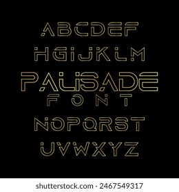 modern font design vector logo