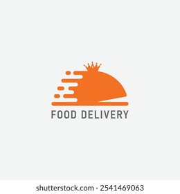 A modern food delivery logo for your startup company