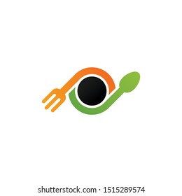 Modern Food Logo Template Design