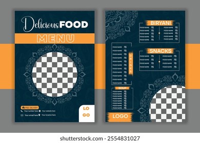 Modern food menu design,restaurant food menu design,food menu design,menu design 