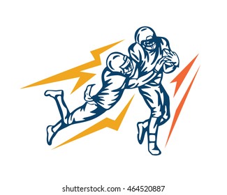 259 Football lineman Stock Vectors, Images & Vector Art | Shutterstock