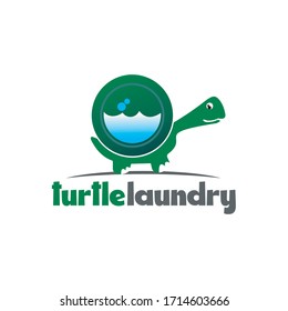 Modern formal laundry logo template