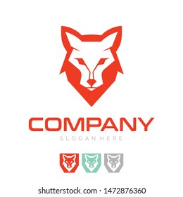 Modern Fox Icon Logo for App