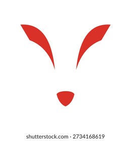 Modern fox icon vector design suitable for mobile apps, websites, branding, UI elements, presentations, and digital products. Clean, minimal, scalable, and professional style.