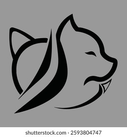 Modern fox logo concept. Download high-quality vector for web, print, and social media marketing.
