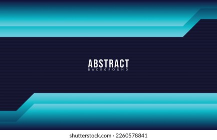 Fondo Geométrico Del Gradiente Azul Del Marco Moderno. Vector De Papel De Pantalla Eps 10