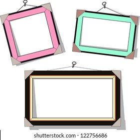 Modern frame  vector