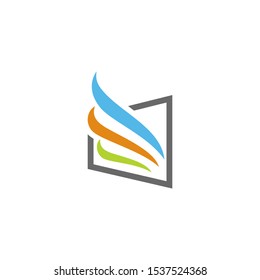 modern freedom logo concept idea