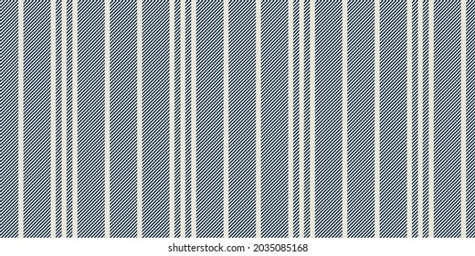 Modern french Farmhouse pattern in teal blue and beige colors. Seamless vector background. Linen vintage kitchen fabric. Textile ribbon trim texture.