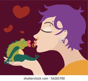 moderner Froschkönig