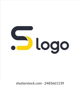 Modern fs letter logo design vector for business and company