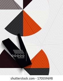 Modern funky geometric abstraction