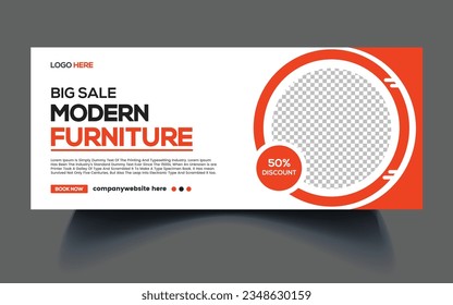 modern furniture big sale Web Banner