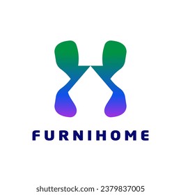 Modern Furniture House Logo Design