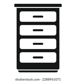 Modern furniture icon simple vector. Room design. Indoor equipment