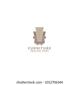 Modern Furniture Logo Design Vector Stock Vector (Royalty Free ...