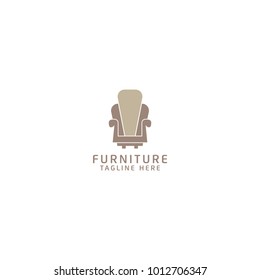 Modern Furniture Logo Design Vector Stock Vector (Royalty Free) 1012706341