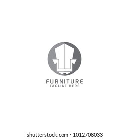 Furniture Logo Design Stock Vector (Royalty Free) 1066002992