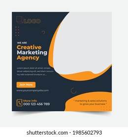 Modern furniture sale social media design collection
