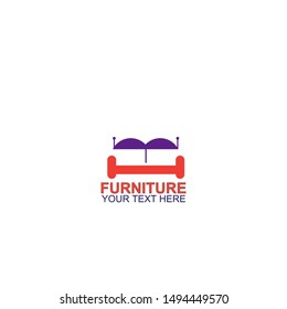 Modern Furniture Vector Logo template. Logo for your business